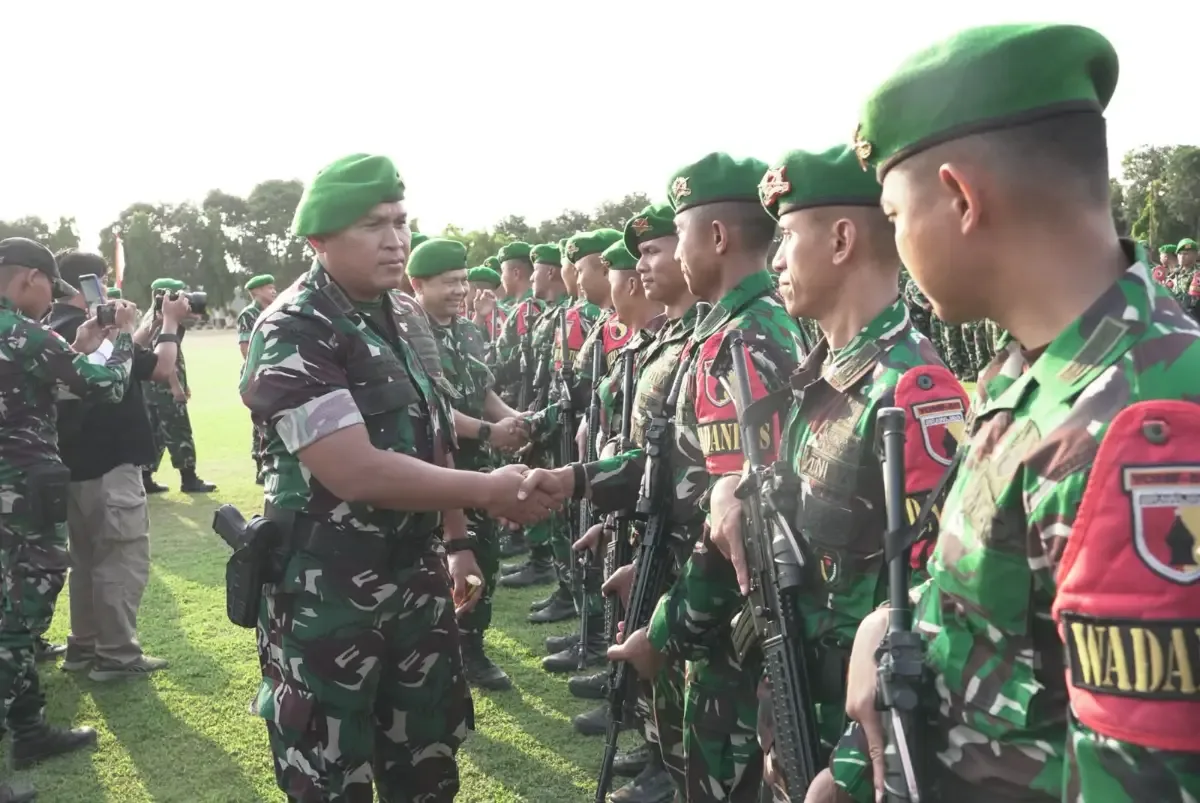Selama 14 Bulan Menjaga Perbatasan, Satgas Yonif 511/DY Kembali dengan Kebanggaan