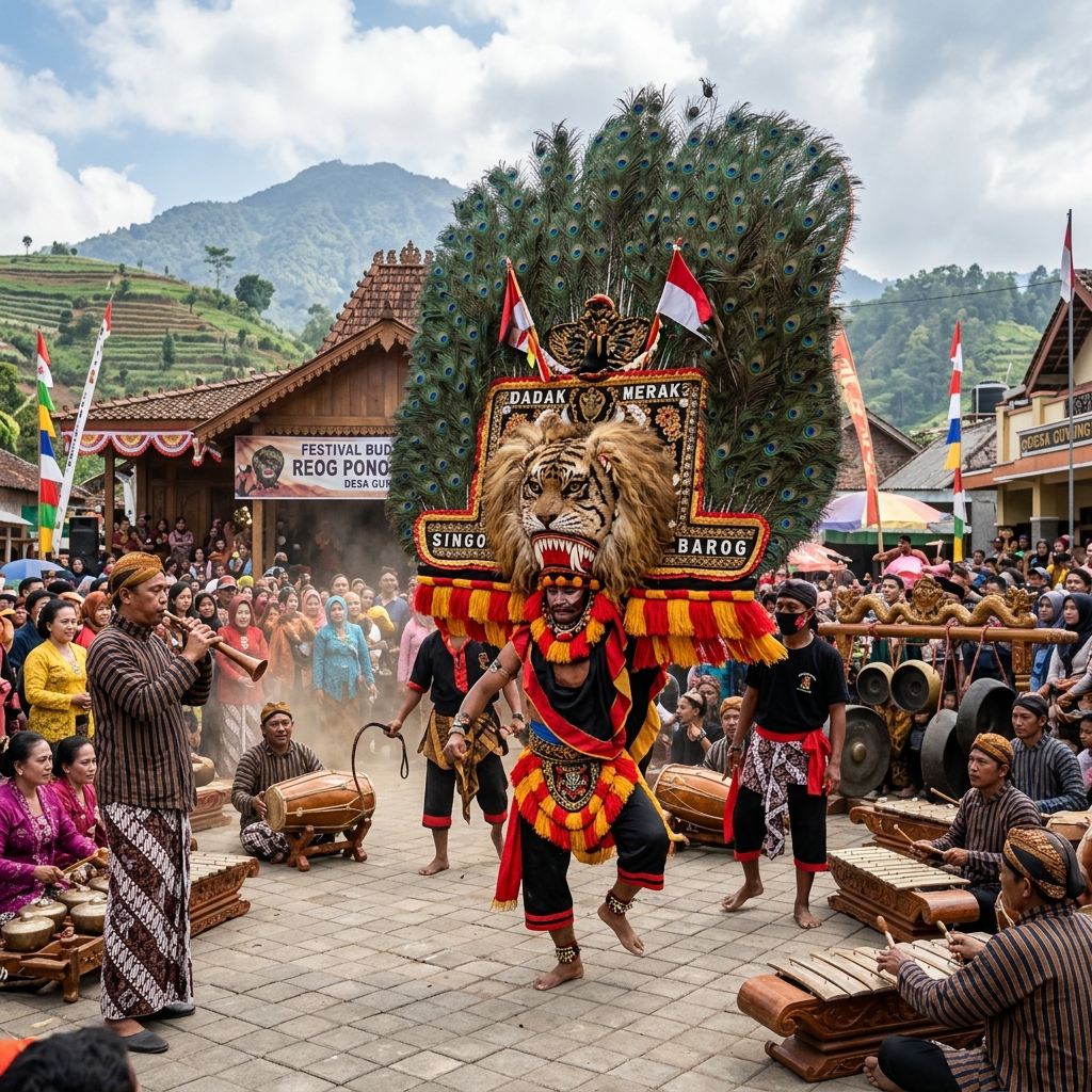 Pesona Reog Ponorogo Gondowido