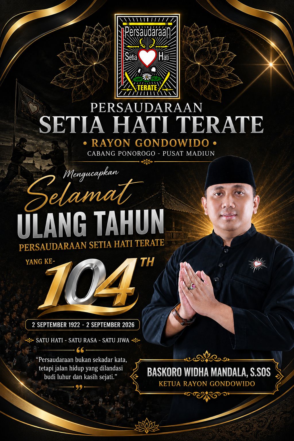 Ulang Tahun PSHT ke - 104 Th